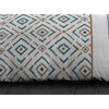 Set di piumini in microfibra etno - 1 copripiumino 140x200 cm + 1 federa 63x63 cm - anatra blu - passione di lino domestica