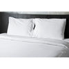 Set di 2 federe - HOME LINGE PASSION - 50 x 70 cm - Bianco