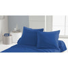 Set di 2 federe - HOME LINGE PASSION - 63 x 63 cm - Blu