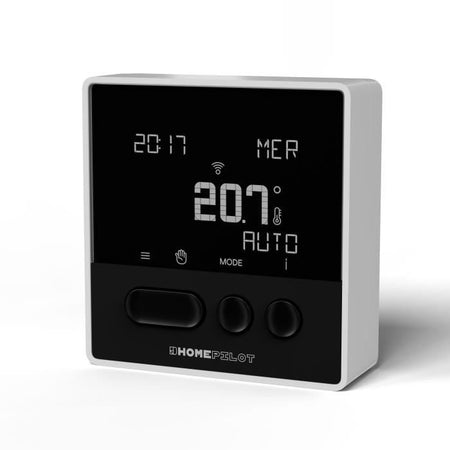 Termostato connesso classico con ricevitore - HOME PILOT - Riscaldamento connesso - Programmazione  Risparmio energetico