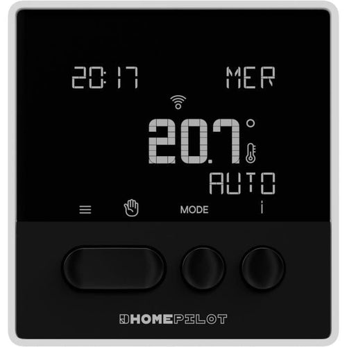 Termostato connesso classico con ricevitore - HOME PILOT - Riscaldamento connesso - Programmazione  Risparmio energetico