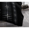 Copripiumino STEEVY in microfibra 220x240 cm e 2 federe 63x63 cm Nero