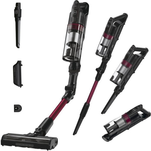 Aspirapolvere senza fili Hoover HF1 Plus con tubo flessibile HF1P10HX - Leggero e potente con modalità Turbo - Spazzola LED anti-torsione