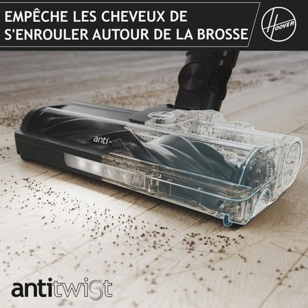 Aspirapolvere senza fili Hoover HF1 Plus con tubo flessibile HF1P10HX - Leggero e potente con modalità Turbo - Spazzola LED anti-torsione