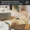 Robot Aspirapolvere Hoover HG510D Dry - WIFI - Navigazione Laser - Spazzola XL - Autonomia 90min - Potente - Ultra silenzioso 68 dBA