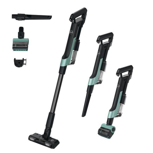 Scopa senza fili - HOOVER HF201P - Ultraleggera, potente 50AW, turbospazzola speciale per animali domestici, tecnologia ultra compatta x3