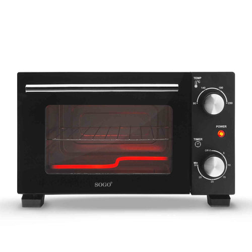SOGO Forno elettrico tostapane mini fornetto 800W / 10L/ timer/