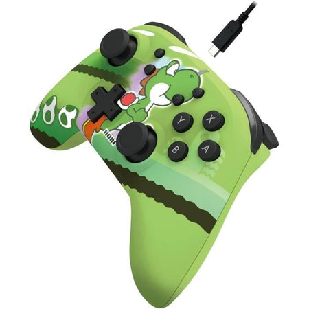Gamepad - HORI - HORIPAD - Wireless - Verde - Nintendo Switch e OLED - Super Mario - Yoshi-Dash