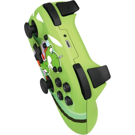 Gamepad - HORI - HORIPAD - Wireless - Verde - Nintendo Switch e OLED - Super Mario - Yoshi-Dash