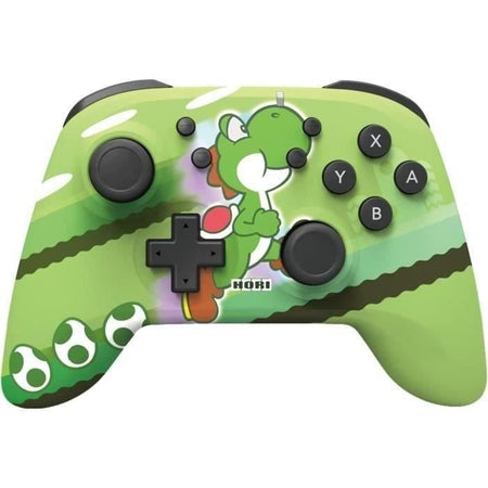 Gamepad - HORI - HORIPAD - Wireless - Verde - Nintendo Switch e OLED - Super Mario - Yoshi-Dash