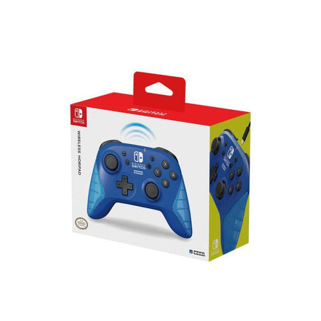 Gamepad - HORI - Nintendo Switch - Durata della batteria 15 ore - Blu