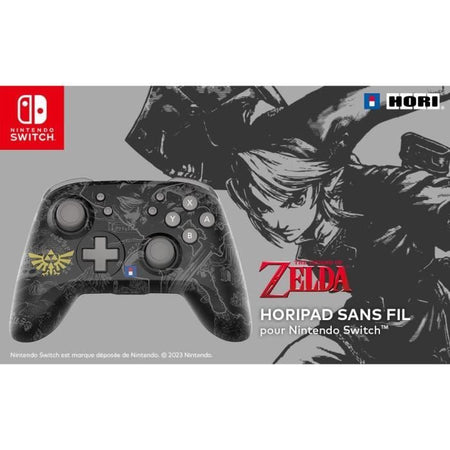 Gamepad - HORI - Zelda - Wireless - Multicolore - Durata della batteria 15 ore