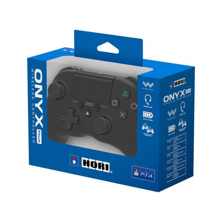 Gamepad - HORI - Onyx - Wireless - Durata della batteria di 6 ore - Compatibile con PS4 e PC
