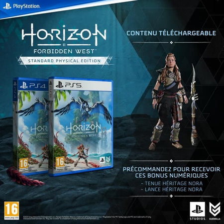 Horizon: Proibite West PS4 Game (aggiornamento PS5 disponibile)