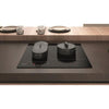 HOTPOINT HB2760BNE - Piano cottura a induzione - 3 zone - 7200W totali - L 59 cmX P 51 cm - Nero