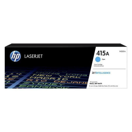 Cartuccia toner HP 415A - Ciano - Laser - Alta resa - 2100 pagine