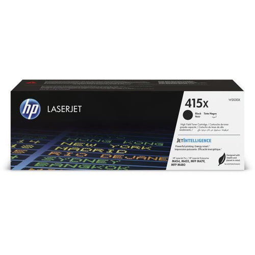 Cartuccia toner nero ad alta capacità originale HP 415X per stampanti HP LaserJet Pro M454/M479