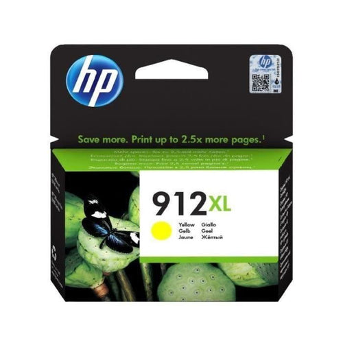 Cartuccia a getto d'inchiostro HP 912XL - Giallo - Inkjet - Alta resa - 825 pagine