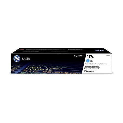 HP INC. Cartuccia toner HP 117A - Ciano - Laser - 700 Pagine