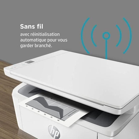 Stampante laser multifunzione HP LaserJet M140w in bianco e nero