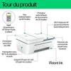 Stampante All-in-One HP Deskjet 4222e Color Inkjet Copy Scan - 3 mesi di inchiostro istantaneo inclusi con HP+