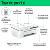Stampante All-in-One HP Deskjet 4230e Color Inkjet Copy Scan - 3 mesi di inchiostro istantaneo inclusi con HP+