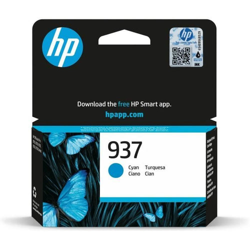 Cartuccia d'inchiostro ciano originale HP 937