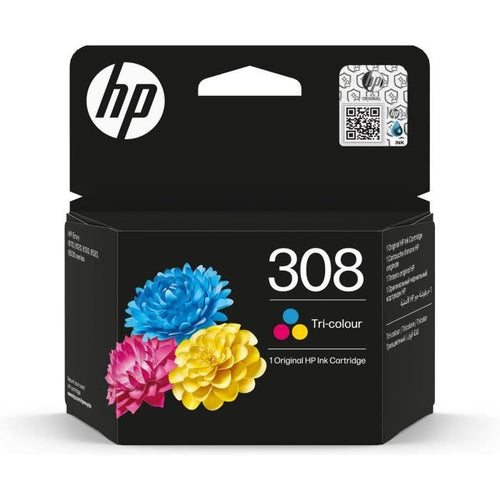 Cartuccia d'inchiostro originale in tricromia HP 308 (7FP20UE) per HP Envy 6110, 6120, 6130, 6520, 6530