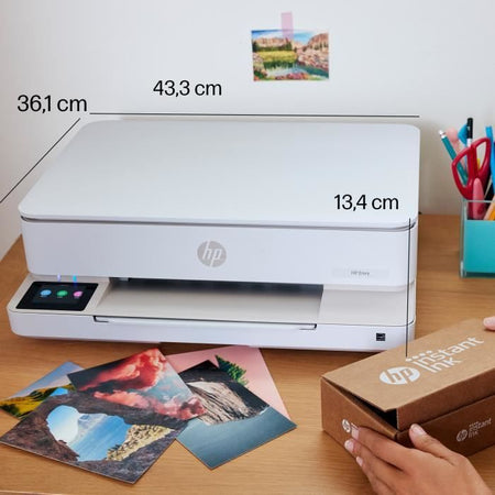 Stampante All-in-One a getto d'inchiostro a colori HP Envy 6110e - Copia Scan - 3 mesi di inchiostro istantaneo inclusi con HP+