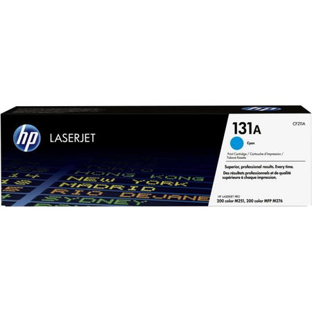 Cartuccia toner ciano originale LaserJet HP 131A (CF211A) per HP LaserJet Pro 200 colori M251 / M276