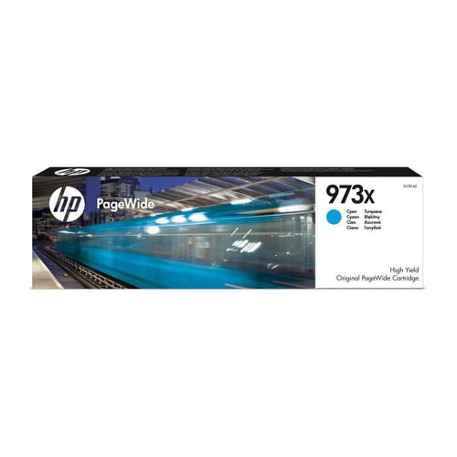 Cartuccia d'inchiostro ad alta capacità HP 973X - Cartuccia ciano originale PageWide