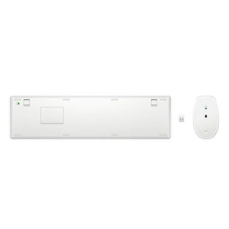 HP 650 - set tastiera e mouse - AZERTY francese - bianco