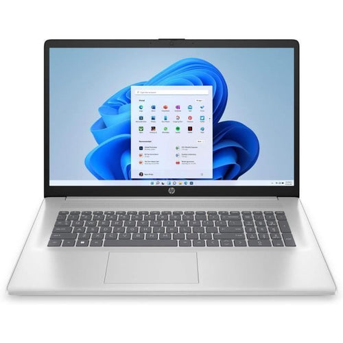 PC portatile HP 17-cp0019nf - 17,3 FHD - Intel Celeron N4120 - 4 GB di RAM - Memoria SSD da 128 GB - Windows 11 - AZERTY