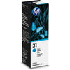 Hp Flacone Di Inchiostro Ciano Originale Hp 31 Da 70 Ml