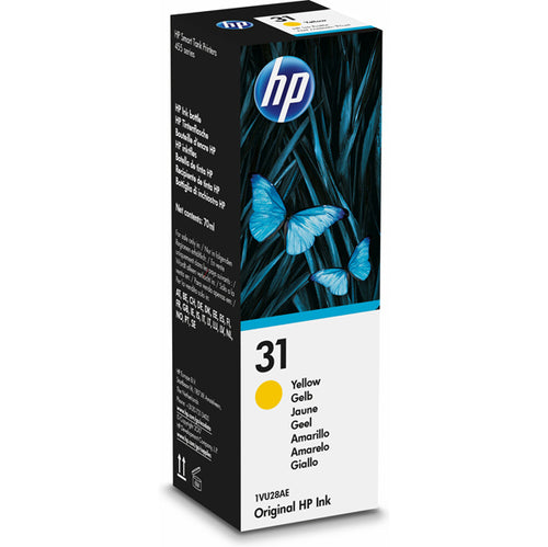 Hp Flacone Di Inchiostro Giallo Originale Hp 31 Da 70 Ml