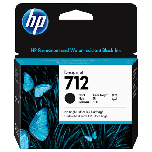 Cartuccia Di Inchiostro Nero Hp Designjet Hp 712 Da 80 Ml