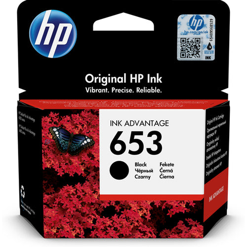 Cartuccia A Getto D'Inchiostro Hp 653 Nero