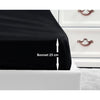 Coprimaterasso 140x190x25 nero