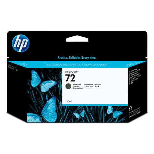 Cartuccia D'Inchiostro Hp 72 Nero Opaco, Da 130 Ml Con Inchiostro Hp Vivera