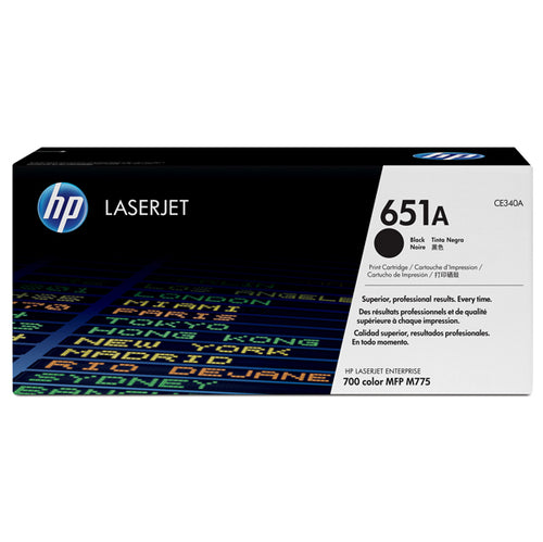 Hp 651A Toner Cartridge Nero