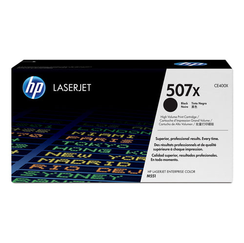 Toner Nero Hp 507X Laserjet Enterprise 500 Color M551N Alta Capacita'