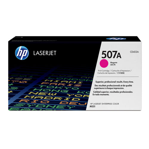 Toner Magenta Hp 507A Laserjet Enterprise 500 Color M551N