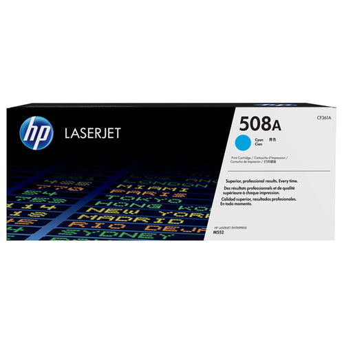 Hp 508A Toner Cartridge Ciano Laser Jet Serie M552/M553