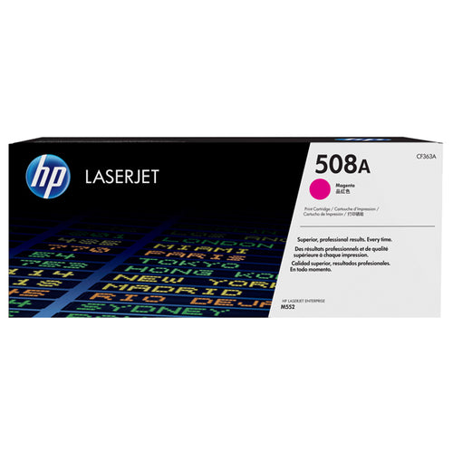 Hp 508A Toner Cartridge Magenta Laser Jet Serie M552/M553