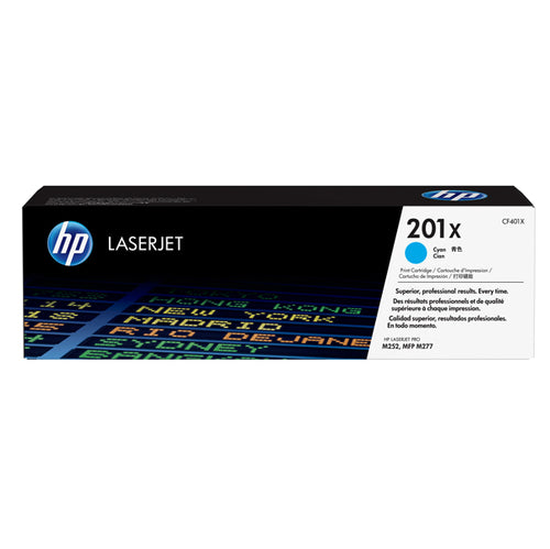 Hp 201X Toner Cartridge Ciano Laser Jet Serie M252/M277 Alta Capacita