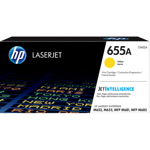 Toner Giallo Hp 655A Color Laserjet Enterprise Serie M652-M653-M681-M683