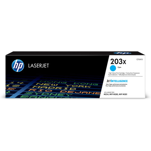 Cartuccia Toner Ciano Originale Ad Alta Capacita' Laserjet Hp 203X_2.500Pag