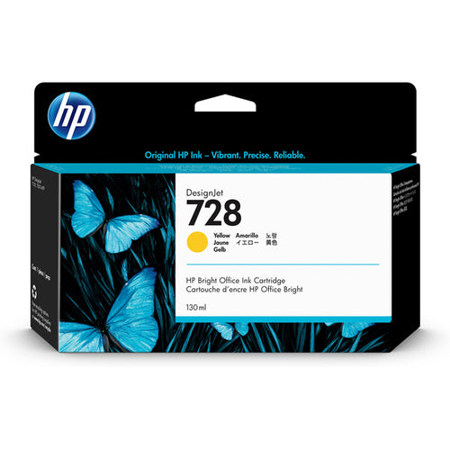 Cartuccia Getto D'Inchiostro Hp 728 Giallo 130Ml