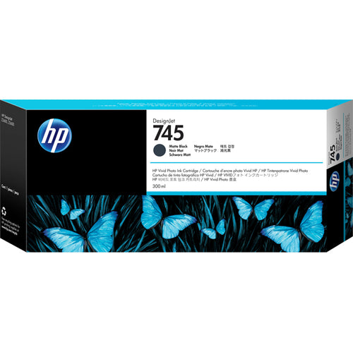 Cartuccia Inchiostro Nero Opaco Designjet Hp 745 300 Ml