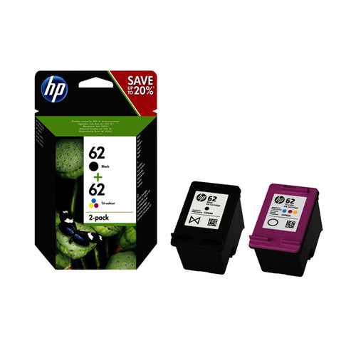 Hp 62 Ink Cartridge Combo 2-Pack Nero+Colore